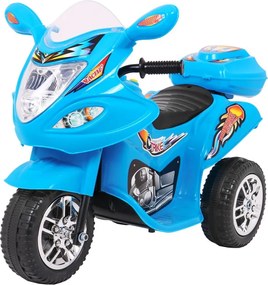 Ramiz Detská elektrická trojkolka BJX-088 Modrá + zvuky + svetlá