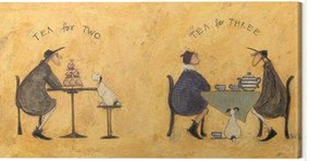 Obraz na plátne Sam Toft - Tea For Two Tea For Three