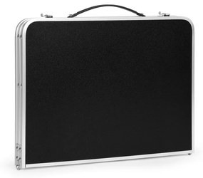 Skladací cateringový stôl 60x40 cm čierny