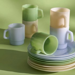 Ib Laursen Hrnček z borosilikátového skla Colours modrý