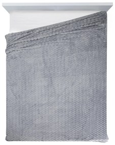 DEKA Z MIKROFLANELU CINDY6 170X210 CM STRIEBORNÁ