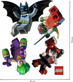 LEGO Batman - nálepka na sten