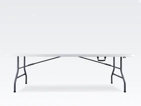 BRIMO Záhradný skladací stôl - 242x75 cm - 26