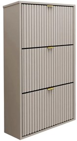 Skrinka na topánky Laro I Stojaci Kašmír/Kašmír/ Zlatý