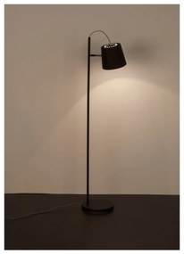 Čierna stojacia lampa Zuiver Buckle Head