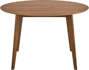 Okrúhly jedálenský stôl Roxby 120 cm orech