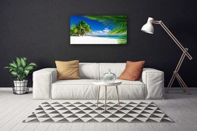 Obraz Canvas Tropická pláž more výhľad 140x70 cm
