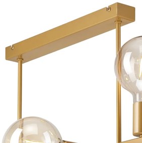 Luster na tyči ASTRID 6xE27/60W/230V zlatá