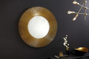 Elegantné zrkadlo SUNSHINE 92 cm zlaté