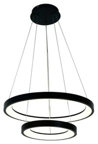 Brilagi - LED stmievateľný luster na lankách FALCON SLIM LED/68W/230V pr. 50 cm čierna +DO