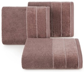 BAVLNENÝ UTERÁK ELZA 50X90 CM TMAVORUŽOVÁ