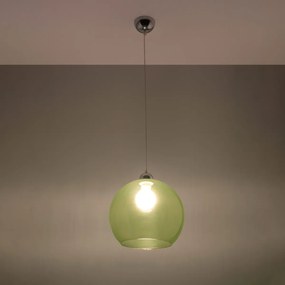 Sollux Lighting Závesné svietidlo BALL zelené