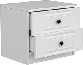 Nočný stolík Kale White
