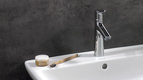 Hansgrohe Talis S, páková umývadlová batéria 100 s odtokovou súpravou, chrómová, HAN-72020000