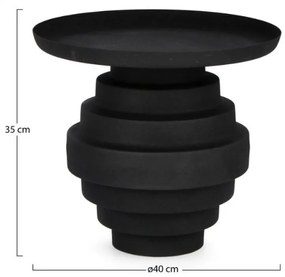 AMBA PRÍRUČNÝ STOLÍK black
