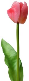 Umelá kvetina ružový tulipán Tulip Pink - 4*4*32 cm