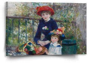 Sablio Obraz Dve sestry (Na terase) - Pierre-Auguste Renoir - 60x40 cm