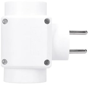 SOLIGHT Zásuvka rozbočovacia P91 3x 10A/230V/IP20, biela