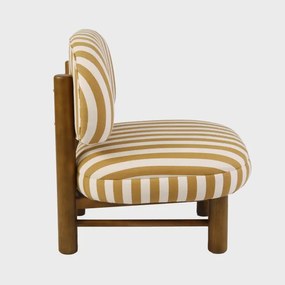 Kreslo LUMEN béžové / biele 741098