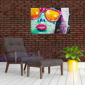 Obraz - Graffiti (90x60 cm)