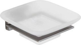 Mexen Arno, nástenný držiak na mydlo, čierny chróm, 7020739-73