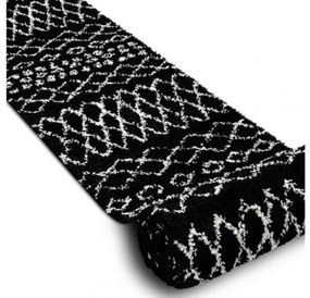 Behúň BERBER ETHNIC G3802 čierny Fredzle berber marokánsky