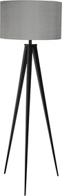 Zuiver Tripod stojanová lampa - Čiernosivá