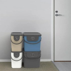 Kôš na triedený odpad ALBULA cappuccino 25 l
