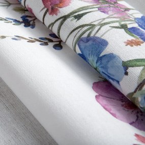 OBRUS RUBY 110X140 CM KVETY