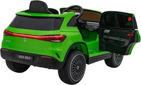 Elektrické autíčko Mercedes Benz EQA 250 zelené