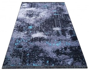 Viacfarebný koberec so strieborno-modrým motívom Šírka: 160 cm  | Dĺžka: 230 cm