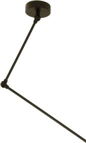 LED Nastaviteľný luster na tyči GORTA 1xE27/60W/230V béžová/zlatá