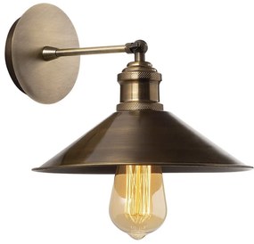 Nástenné svietidlo v bronzovej farbe ø 24 cm Berceste – Opviq lights