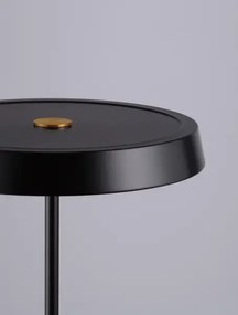 LED čierna stojaca lampa Vetro