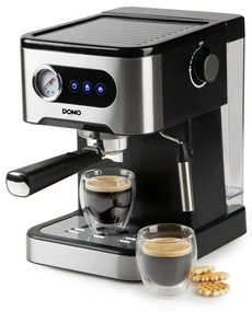 DOMO DO1138K pákový espresso kávovar, čierna