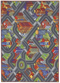 Koberce Breno Kusový koberec BIG CITY  97, viacfarebná,140 x 200 cm