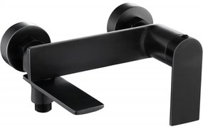 Mexen Zero, nástenná vaňová batéria, čierna matná, 71130-70