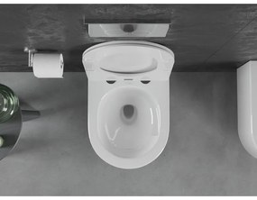 Mexen Sofia, závesná WC misa 490x360x355 mm, Rimless Tornádo, biela lesklá, 3354XX00T