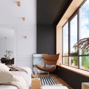 Sollux SL.0676- Nástenné svietidlo ABEL 1xE27/60W/230V