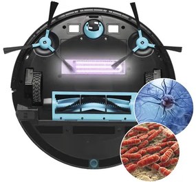 Aku Robotický vysavač s mopem 3 v 1 Concept VR2020 Perfect Clean Gyro Defender UVC