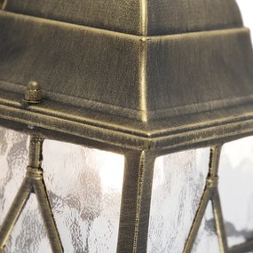 Inteligentná romantická vonkajšia nástenná lampa bronzová vrátane Wifi A60 - London