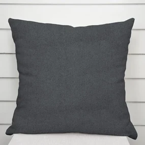 Biante Obliečka na vankúš/imitácia brúsenej kože Alcantara ALC-016 Antracitovo sivá 45 x 45 cm