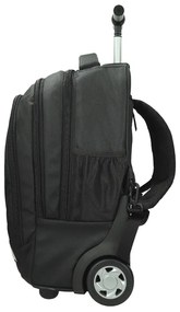 Školská taška koliesková NBA Black 531416