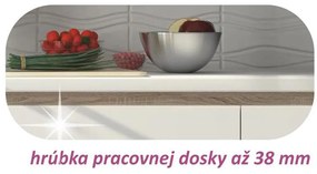 Kuchyňa Line 260 - dub sonoma / biela