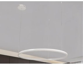 LED Stmievateľný luster na lanku LED/72W/230V 3000-6500K + diaľkové ovládanie