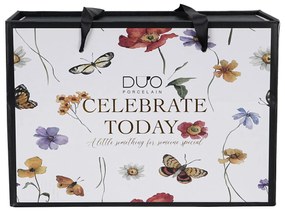 Porcelánová šálka na nohe s podšálkou Royal Margaret 250 ml sada 2ks