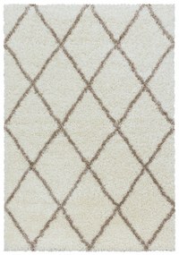 Ayyildiz koberce AKCIA: 80x250 cm Kusový koberec Alvor Shaggy 3401 cream - 80x250 cm