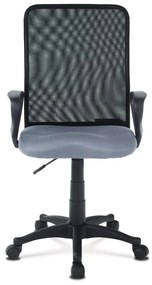 BONTEC Detská stolička, výškovo nastaviteľná, šedá sieťovina, KA-B047 GREY Farba: Šedá