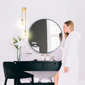 Toolight Toolight, nástenné svietidlo 2xE14, APP1148-2W, zlatá lesklá, OSW-14011