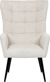 Autronic BONTEC Kreslo ušiak, béžová, béžová, AK-315 BGE2 Farba: Béžová